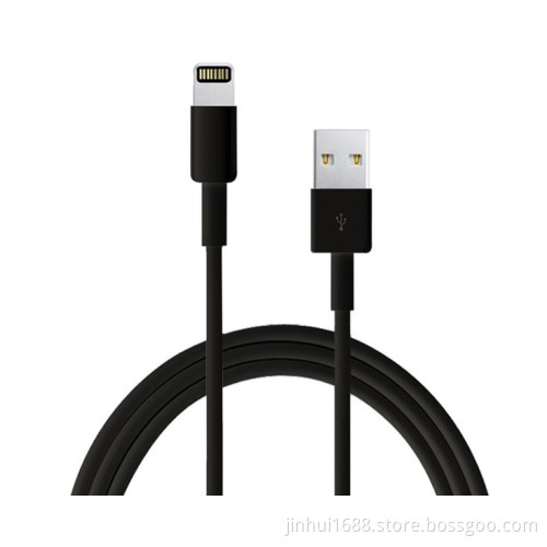 Black USB Cable for iPhone5 (JH-cable-01)